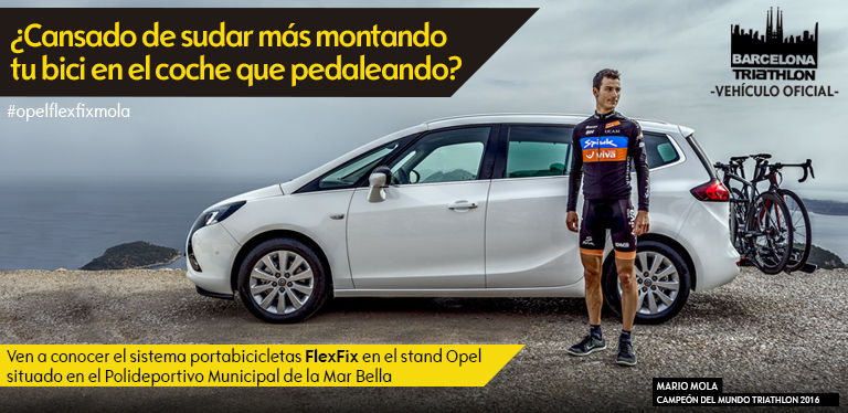 Opel te lleva a la Triathlon de Barcelona Opel te lleva a la Triathlon de Barcelona