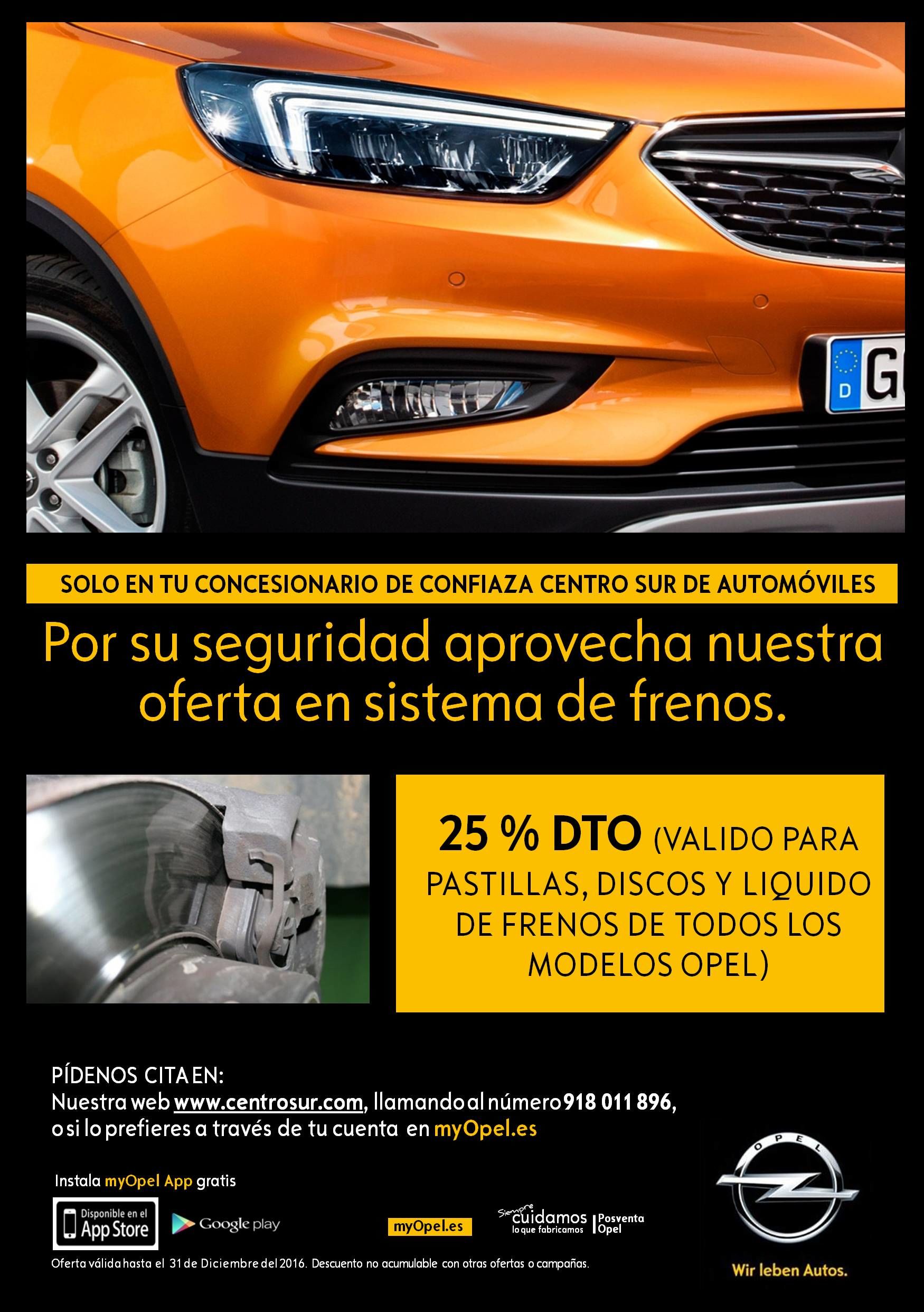 Oferta en Sistema de frenos Oferta en Sistema de frenos