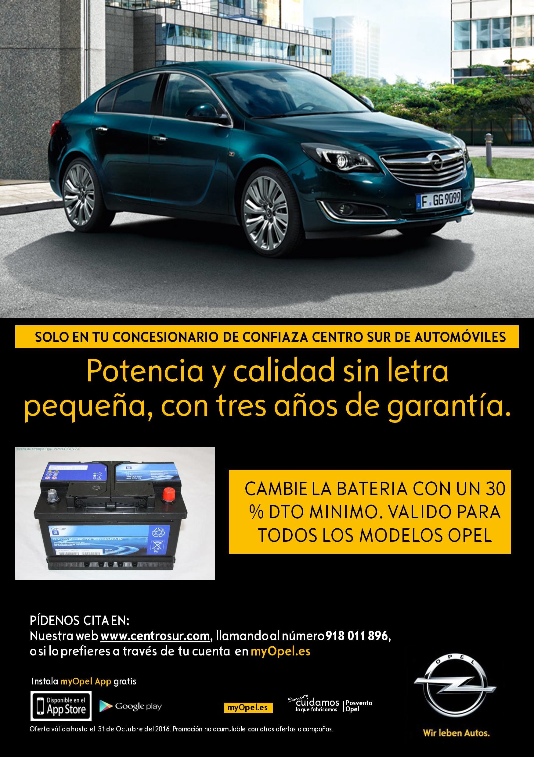 OFERTA DE BATERÍAS OFERTA DE BATERÍAS