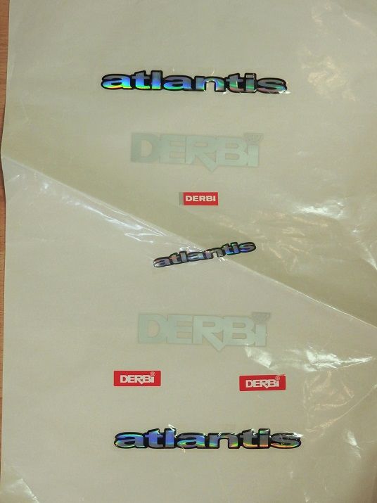 KIT DE PEGATINAS DERBI ATLANTIS CITY 2003 KIT DE PEGATINAS DERBI ATLANTIS CITY 2003