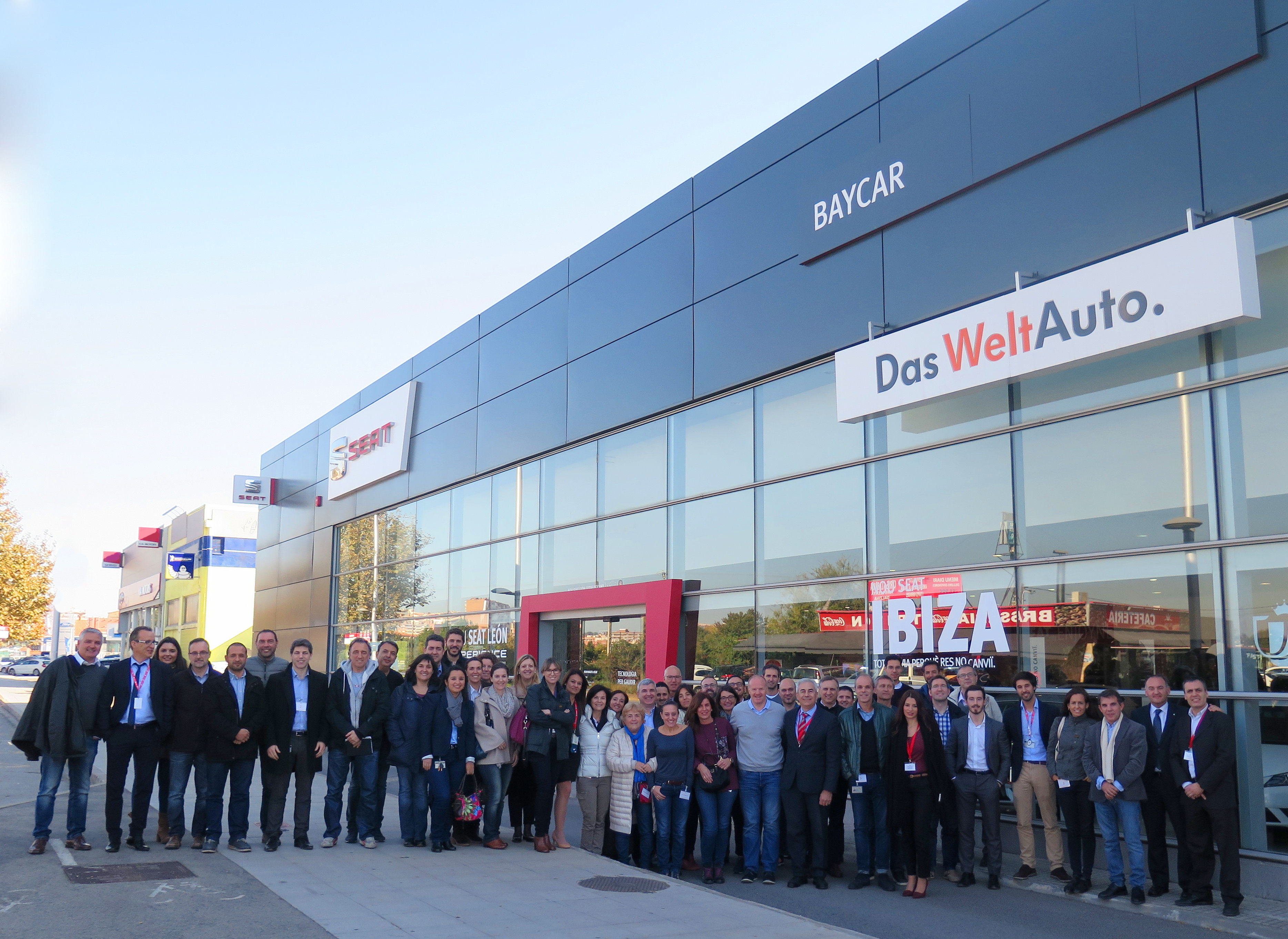 Visita del Departamento de Marketing producto de SEAT Visita del Departamento de Marketing producto de SEAT