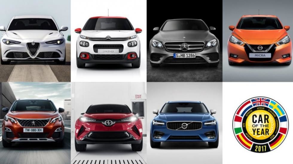 Los siete candidatos a ser el coche del Año 2017 en Europa Los siete candidatos a ser el coche del Año 2017 en Europa