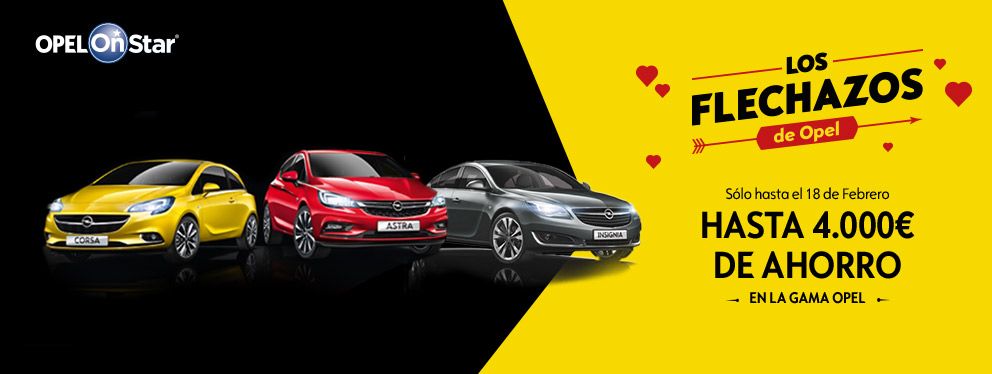 ¡FLECHAZOS OPEL! ¡FLECHAZOS OPEL!
