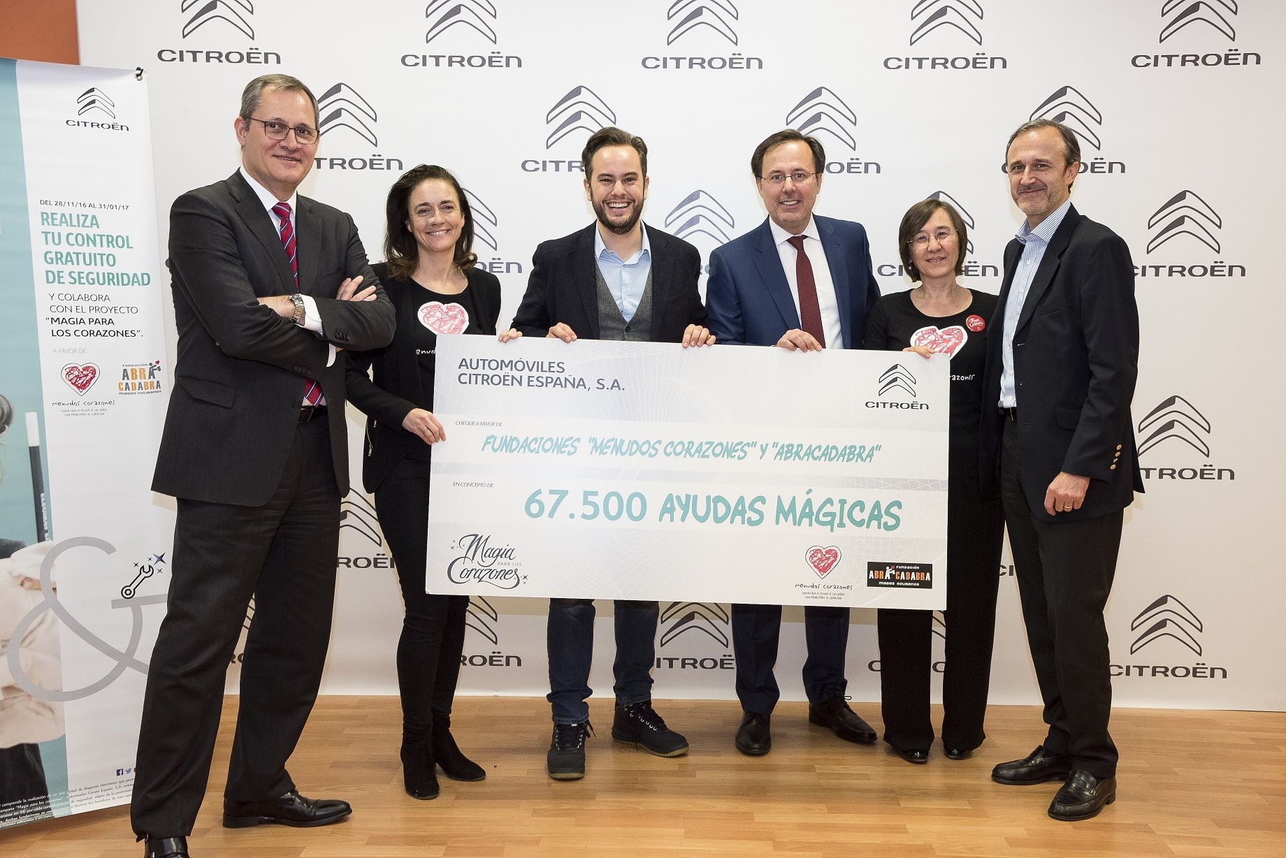 CITROËN ESPAÑA CIERRA CON ÉXITO SU CAMPAÑA SOLIDARIA “MAGIA PARA LOS CORAZONES” CITROËN ESPAÑA CIERRA CON ÉXITO SU CAMPAÑA SOLIDARIA “MAGIA PARA LOS CORAZONES”