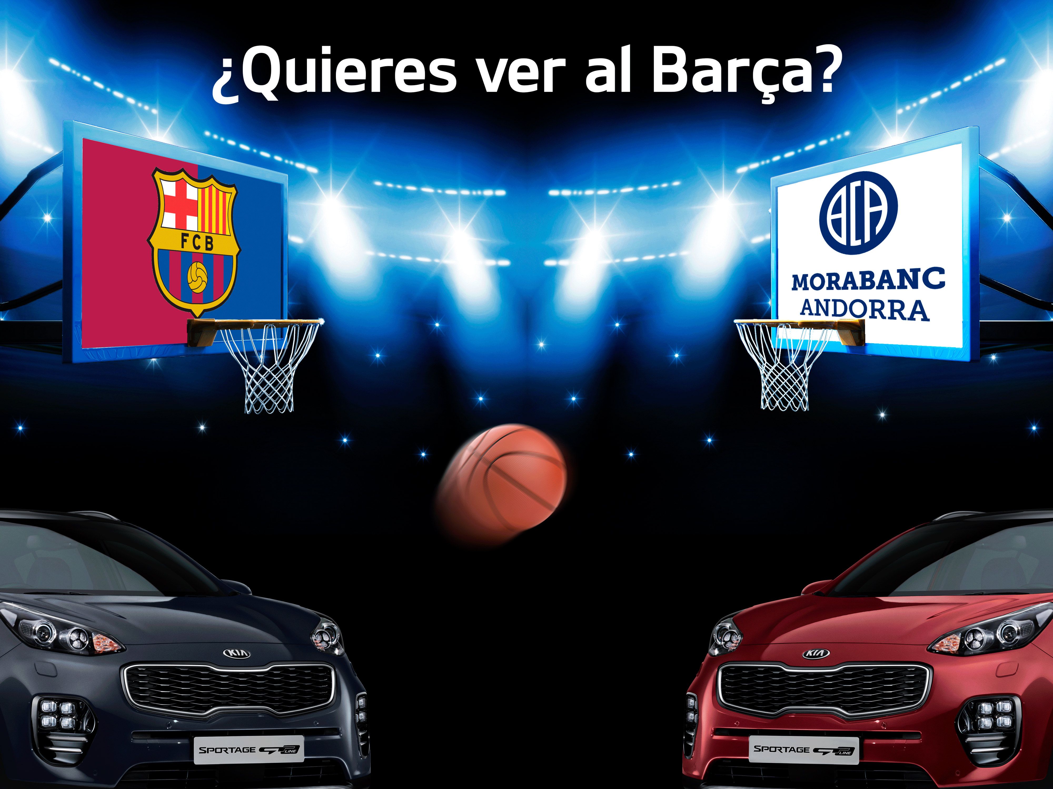 Sorteo 2 entradas dobles para F.C.Barcelona Lassa vs. Morabanc Andorra Sorteo 2 entradas dobles para F.C.Barcelona Lassa vs. Morabanc Andorra