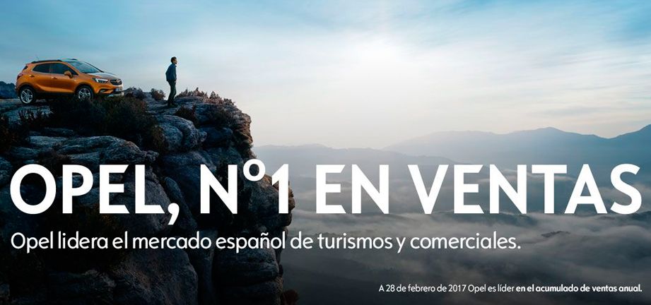 Opel, líder indiscutible en ventas este febrero Opel, líder indiscutible en ventas este febrero