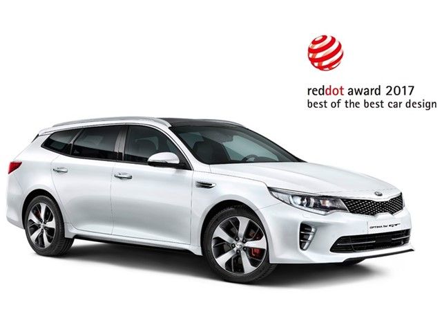 El Kia Optima Sportswagon recibe nuevamente un reconocimiento por su diseño en los premios Red Dot 2017 El Kia Optima Sportswagon recibe nuevamente un reconocimiento por su diseño en los premios Red Dot 2017