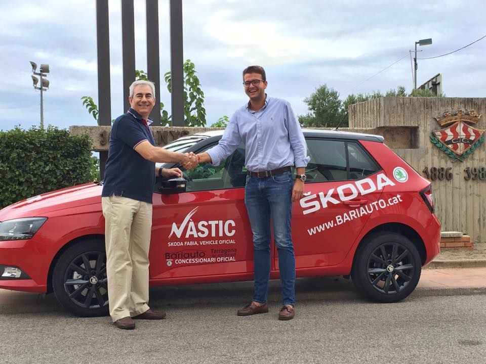 Škoda Bariauto con el Gimnàstic de Tarragona Škoda Bariauto con el Gimnàstic de Tarragona