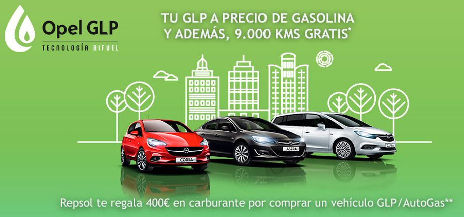 Las ventajas de conducir un vehículo Opel GLP o autogas Las ventajas de conducir un vehículo Opel GLP o autogas