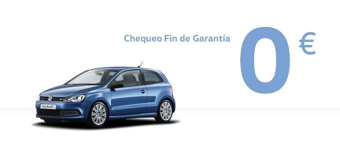Chequeo Fin de Garantía 0€ Chequeo Fin de Garantía 0€