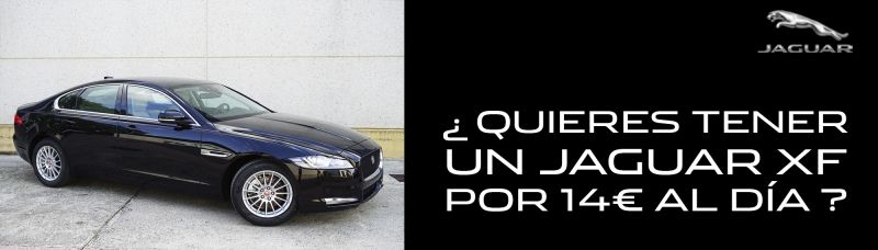 ¿ QUIERES TENER UN JAGUAR XF POR 14€ AL DÍA ? ¿ QUIERES TENER UN JAGUAR XF POR 14€ AL DÍA ?