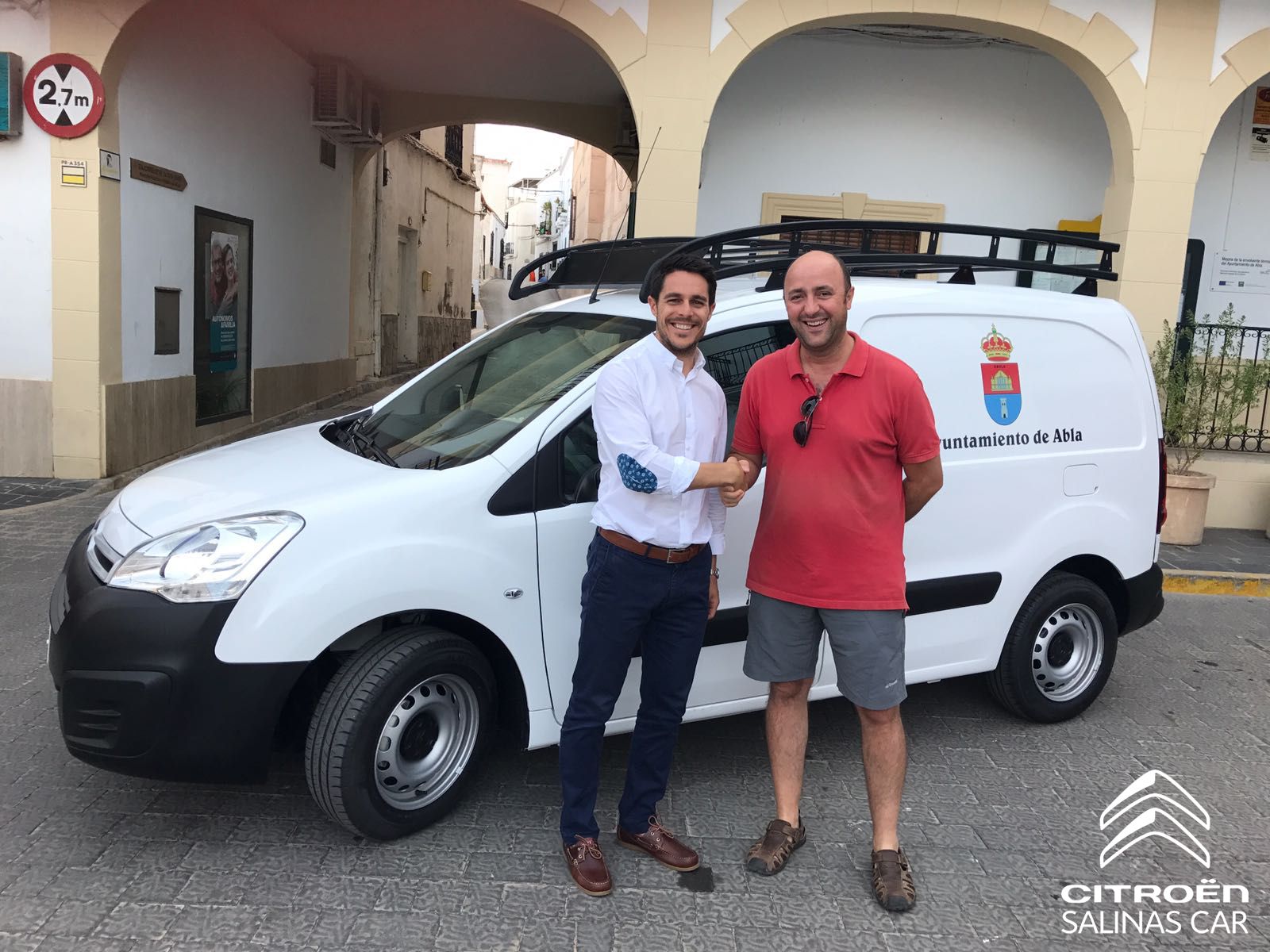 El Ayuntamiento de Abla confía en Citroën Salinas Car El Ayuntamiento de Abla confía en Citroën Salinas Car