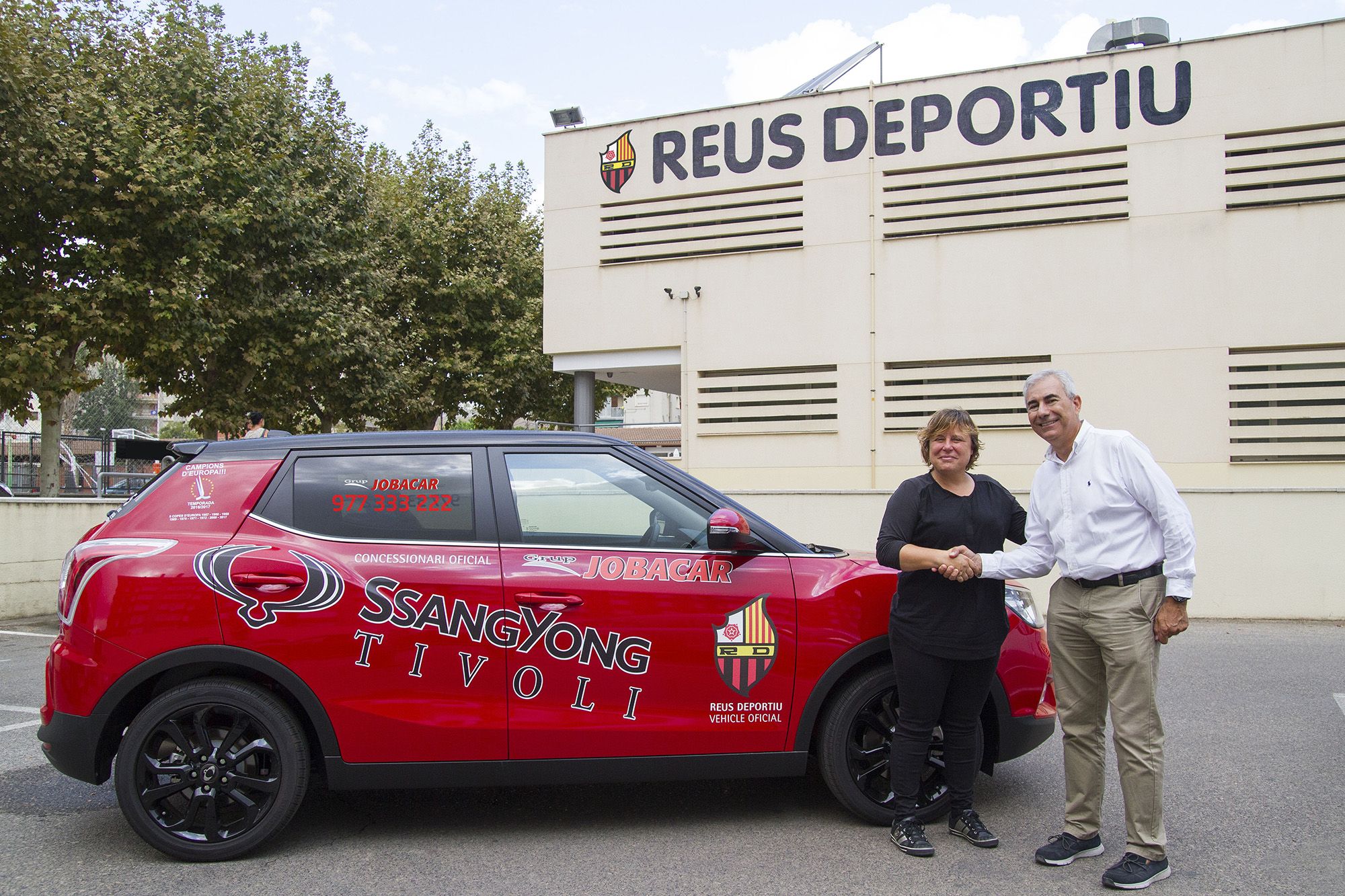 SsangYong Jobacar con el Reus Deportiu SsangYong Jobacar con el Reus Deportiu