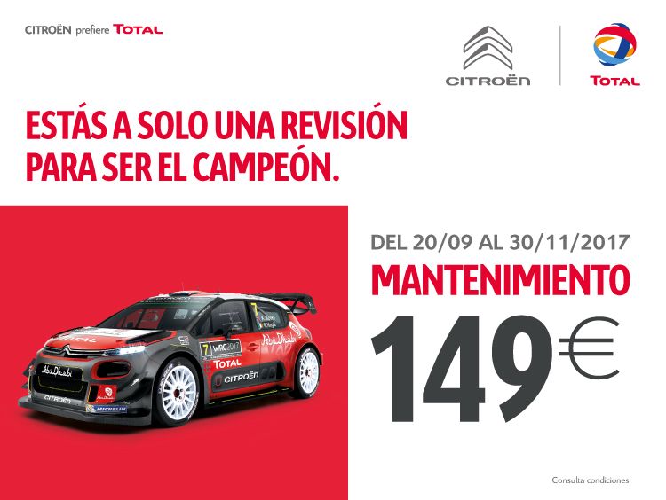 OTOÑO SEGURO EN LA RED DE SERVICIOS OFICIALES CITROËN OTOÑO SEGURO EN LA RED DE SERVICIOS OFICIALES CITROËN