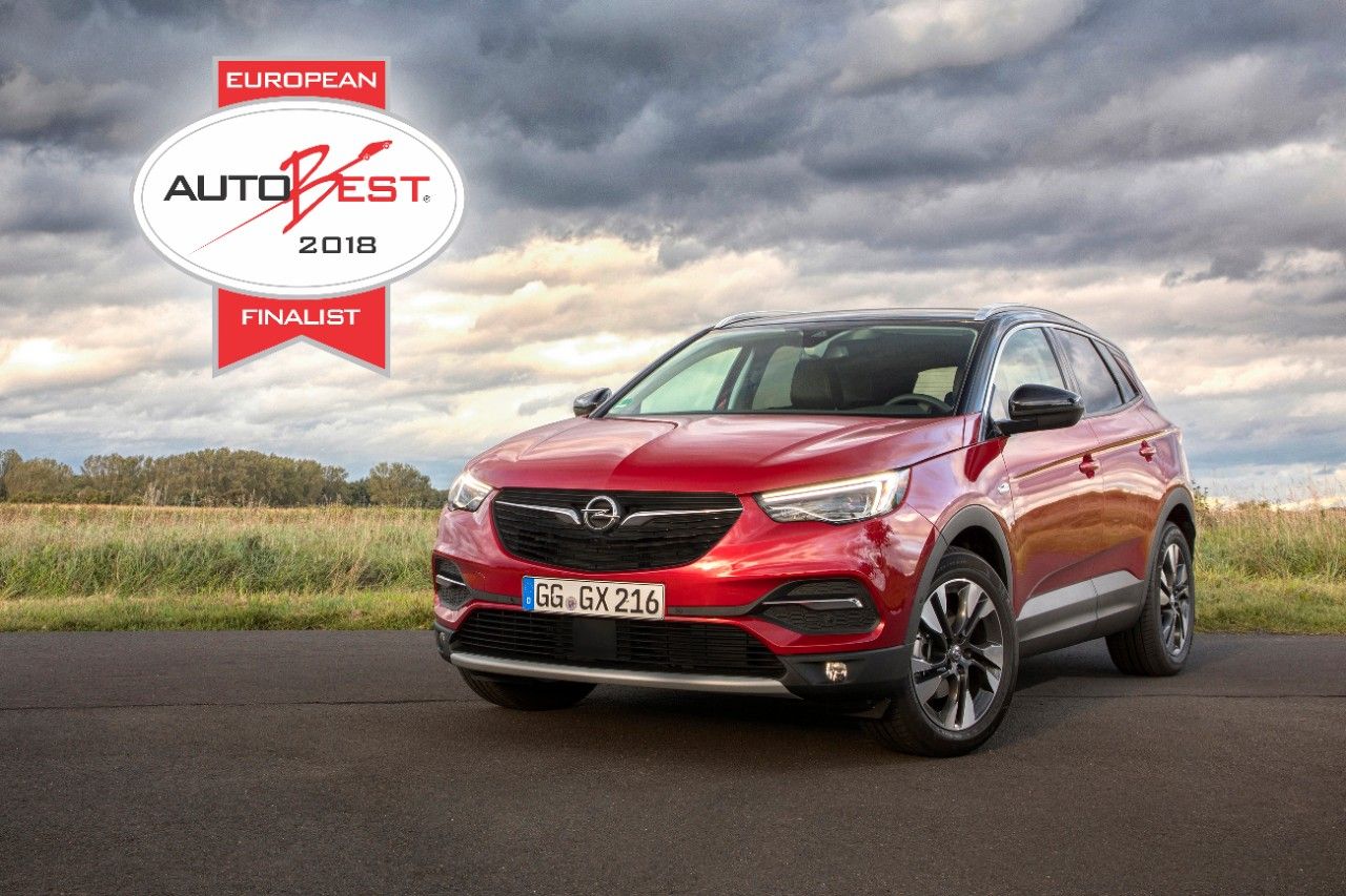 El Opel Grandland X, entre los finalistas de Autobest 2018 El Opel Grandland X, entre los finalistas de Autobest 2018
