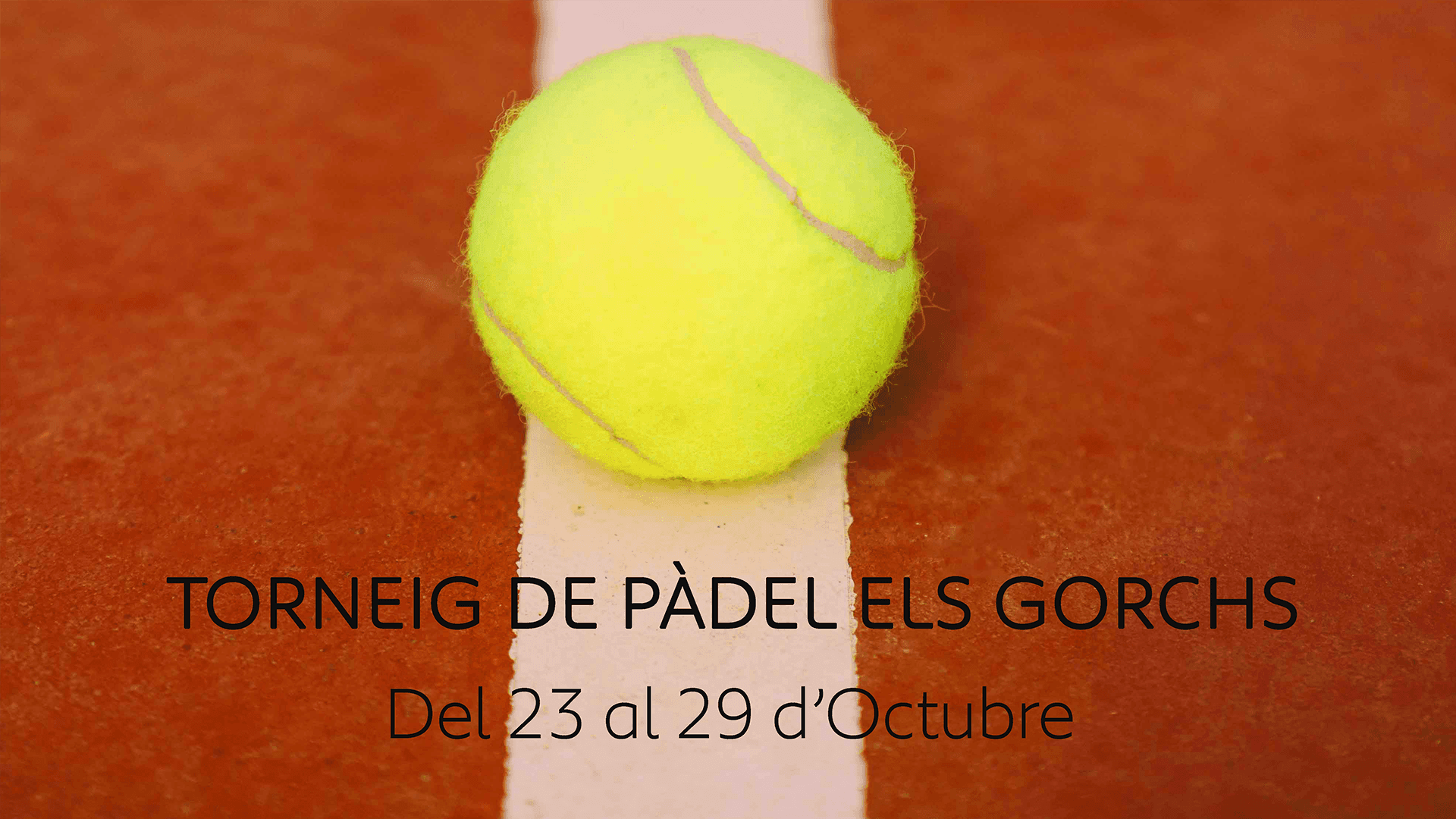 Apostem per l'esport al Torneig de Pàdel Els Gorchs Apostem per l'esport al Torneig de Pàdel Els Gorchs