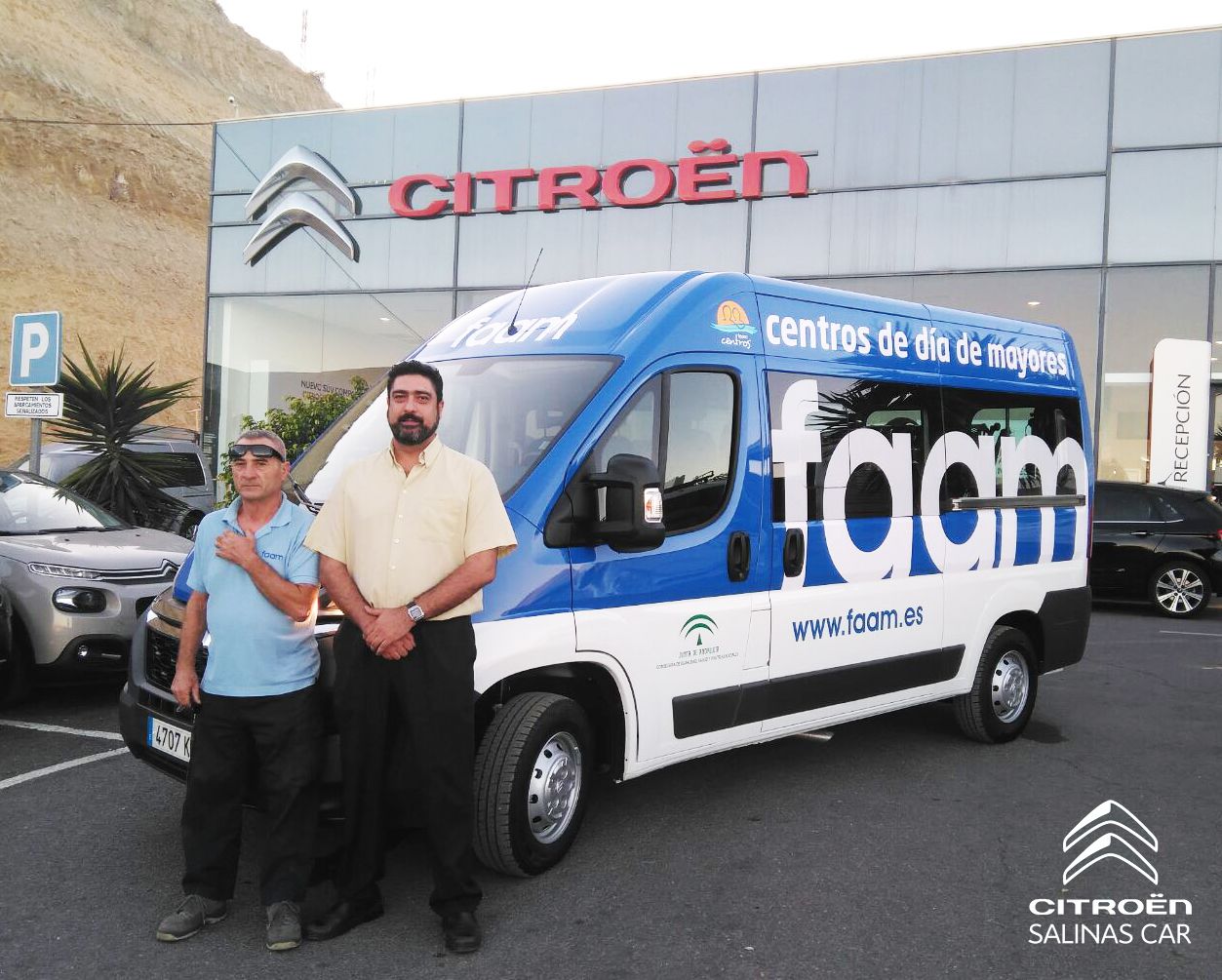 FAAM apuesta por Salinas Car y su transporte adaptado FAAM apuesta por Salinas Car y su transporte adaptado