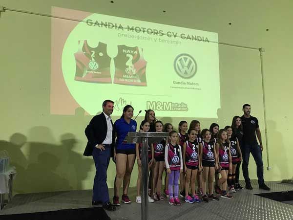 Presentación del Club Voleibol Gandía Presentación del Club Voleibol Gandía