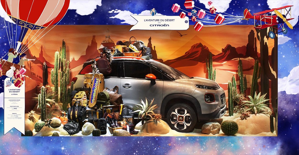 EL NUEVO SUV COMPACTO CITROËN C3 AIRCROSS CELEBRA LA MAGIA DE LA NAVIDAD EN PARÍS EL NUEVO SUV COMPACTO CITROËN C3 AIRCROSS CELEBRA LA MAGIA DE LA NAVIDAD EN PARÍS