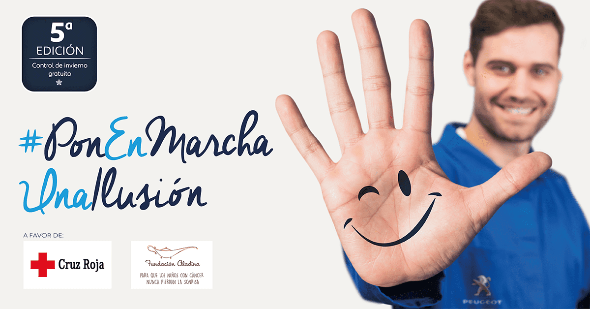 Peugeot, Cruz Roja y Fundación Aladina volverán a reeditar la exitosa campaña de Revisiones Solidarias Peugeot, Cruz Roja y Fundación Aladina volverán a reeditar la exitosa campaña de Revisiones Solidarias