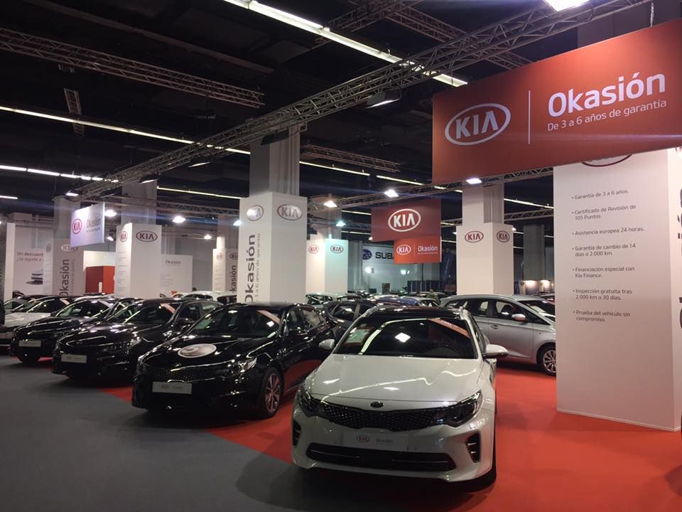 Kia en Salón del Vehículo de Ocasión Barcelona 2017 Kia en Salón del Vehículo de Ocasión Barcelona 2017