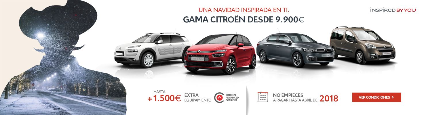 CITROËN CELEBRA UNA NAVIDAD “INSPIRADA EN TI” CON VENTAJAS EXCLUSIVAS CITROËN CELEBRA UNA NAVIDAD “INSPIRADA EN TI” CON VENTAJAS EXCLUSIVAS