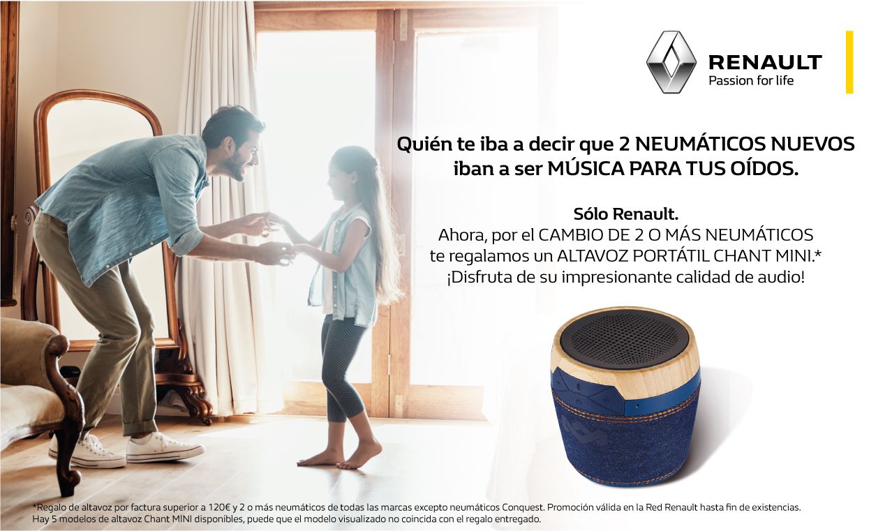 REGALO DE ALTAVOZ POR CAMBIO DE NEUMÁTICOS REGALO DE ALTAVOZ POR CAMBIO DE NEUMÁTICOS