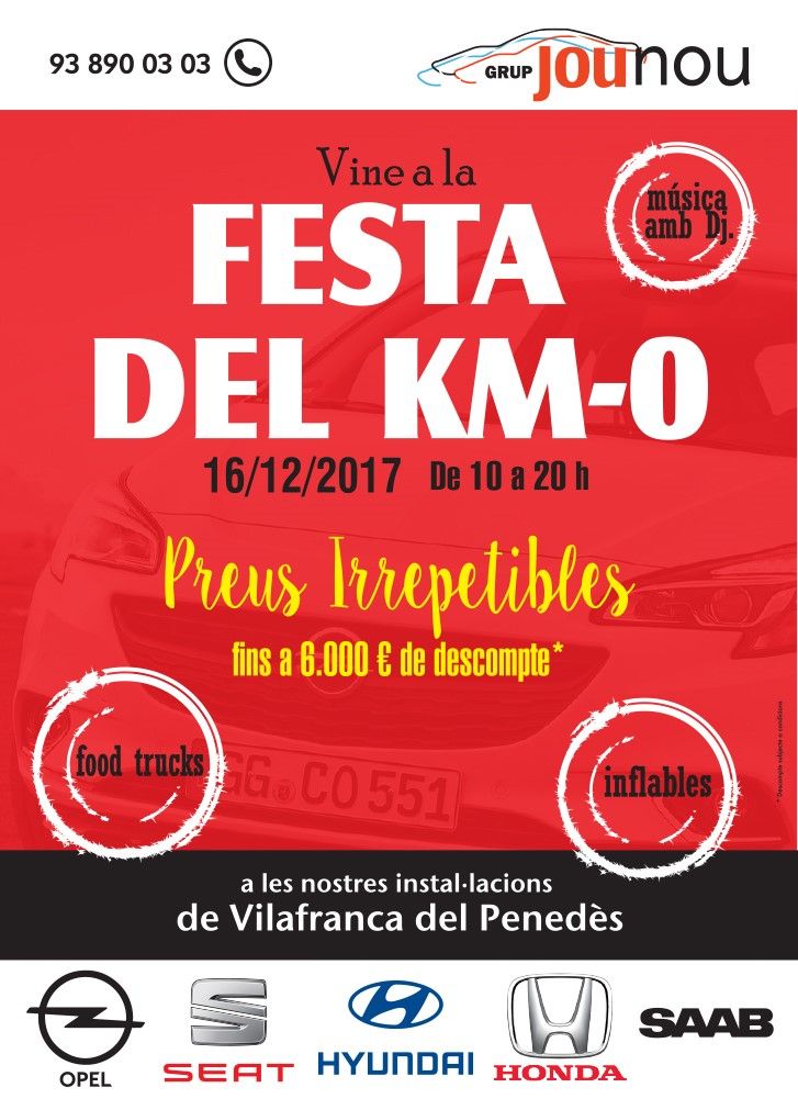 GRUP JOUNOU: FESTA DEL KM-0 GRUP JOUNOU: FESTA DEL KM-0