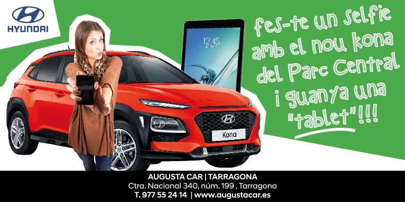 Hazte un selfie con el Nuevo Kona y gana una Tablet Hazte un selfie con el Nuevo Kona y gana una Tablet