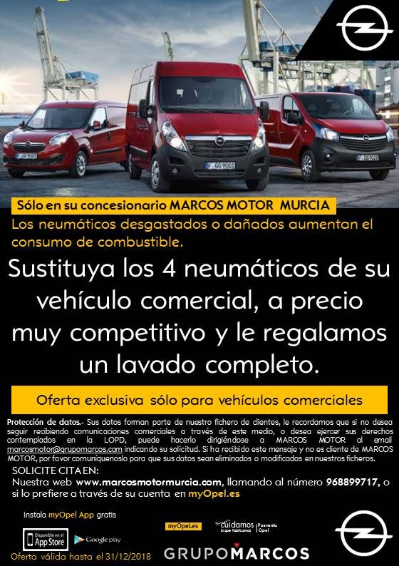 Oferta neumáticos VCL Oferta neumáticos VCL