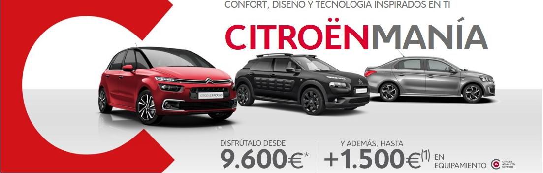CITROËNMANÍA, CONFORT, DISEÑO Y TECNOLOGÍA INSPIRADOS EN TI CITROËNMANÍA, CONFORT, DISEÑO Y TECNOLOGÍA INSPIRADOS EN TI