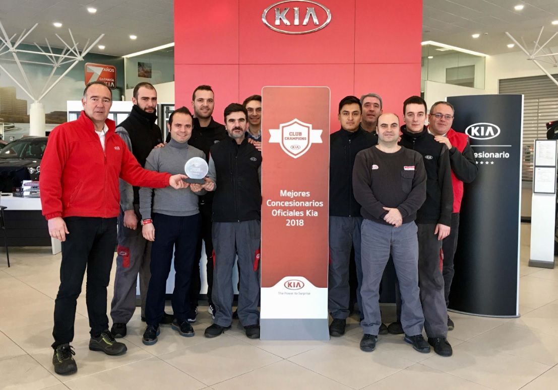 KIA SAKIMÓVIL, MEJOR SERVICIO POSTVENTA DE ESPAÑA 2017 KIA SAKIMÓVIL, MEJOR SERVICIO POSTVENTA DE ESPAÑA 2017