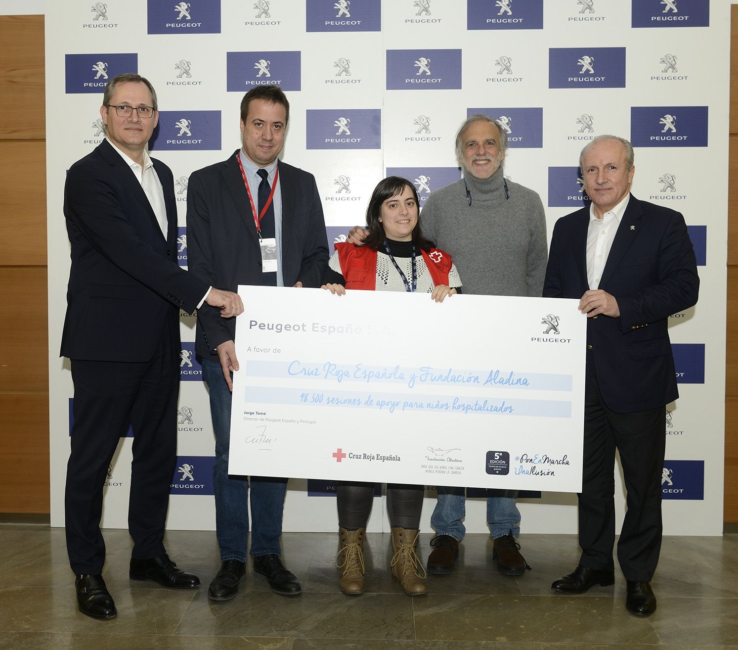 La campaña ‘Control de Invierno gratis y solidario’ de Peugeot recauda 98.500 sesiones de apoyo para niños con largas hospitalizaciones La campaña ‘Control de Invierno gratis y solidario’ de Peugeot recauda 98.500 sesiones de apoyo para niños con largas hospitalizaciones