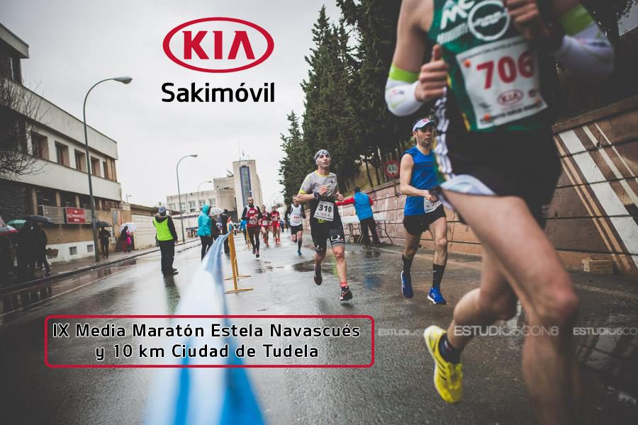 Apúntate al SORTEO DE 5 DORSALES + CAMISETA para la IX Media Maratón Estela Navascués y 10 km Ciudad de Tudela Apúntate al SORTEO DE 5 DORSALES + CAMISETA para la IX Media Maratón Estela Navascués y 10 km Ciudad de Tudela