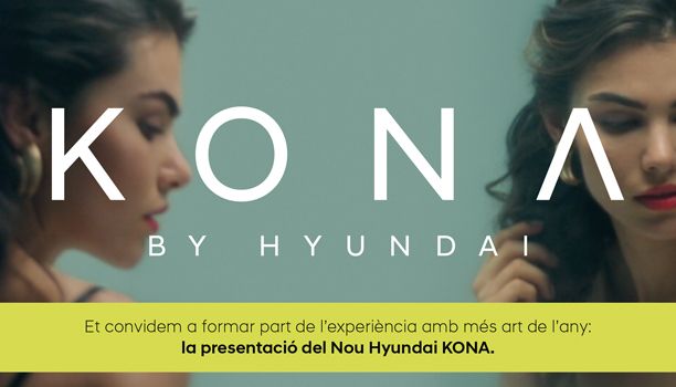 Et convidem a formar part de l’experiència amb més art de l’any: la presentació del nou Hyundai Kona. Et convidem a formar part de l’experiència amb més art de l’any: la presentació del nou Hyundai Kona.