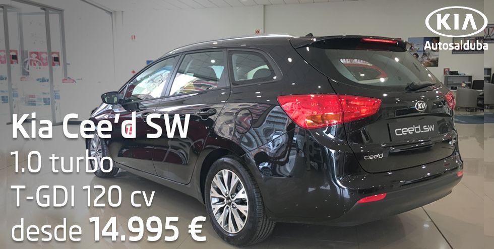 Kia Cee'd SportsWagon 1.0 turbo T-GDI de 120 cv Kia Cee'd SportsWagon 1.0 turbo T-GDI de 120 cv