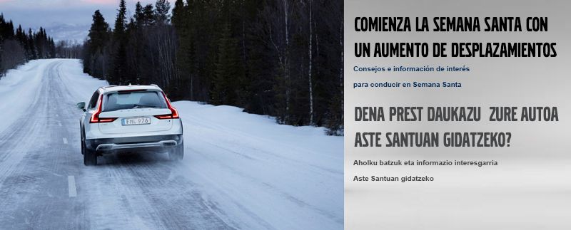 COMIENZA LA SEMANA SANTA CON UN AUMENTO DE DESPLAZAMIENTOS POR CARRETERA COMIENZA LA SEMANA SANTA CON UN AUMENTO DE DESPLAZAMIENTOS POR CARRETERA