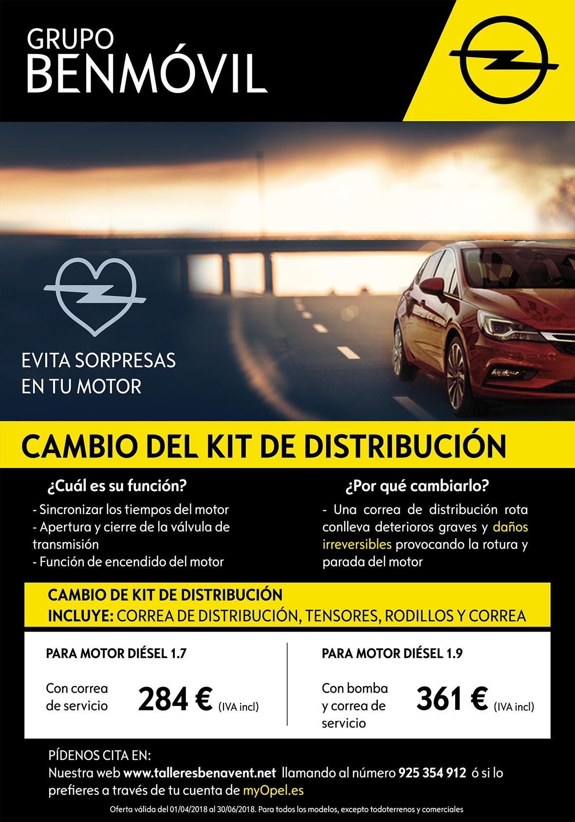El ♡ corazón ♡ de tu Opel nos importa El ♡ corazón ♡ de tu Opel nos importa