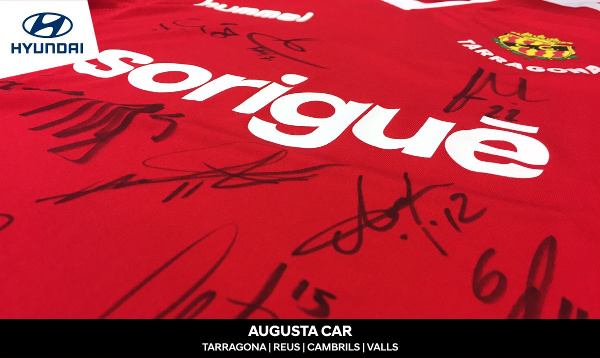 Sortegem una samarreta signada pels jugadors del primer equip del Nàstic de Tarragona Sortegem una samarreta signada pels jugadors del primer equip del Nàstic de Tarragona