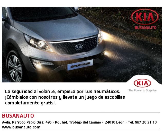 SEMANA DEL NEUMÁTICO EN BUSANAUTO LEÓN SEMANA DEL NEUMÁTICO EN BUSANAUTO LEÓN