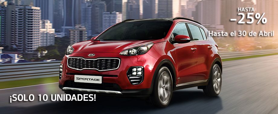KIA SPORTAGE, 25º ANIVERSARIO, 25 UNIDADES CON DESCUENTOS INSUPERABLES KIA SPORTAGE, 25º ANIVERSARIO, 25 UNIDADES CON DESCUENTOS INSUPERABLES