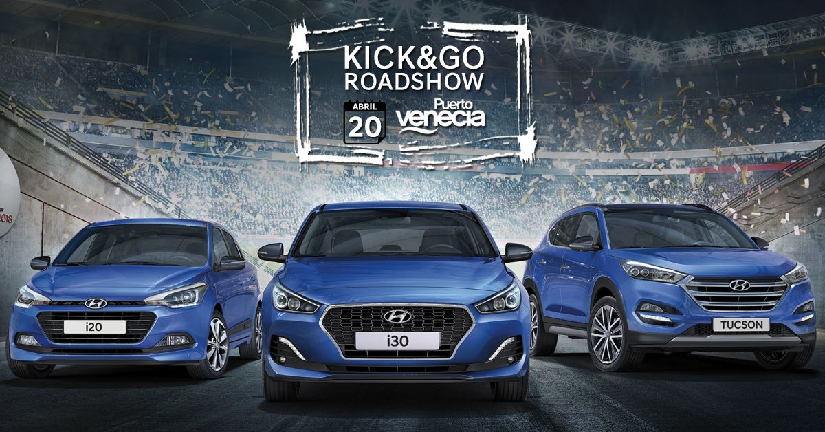 ¡El Kick&Go Roadshow llega a Puerto Venecia el 20 de Abril! ¡El Kick&Go Roadshow llega a Puerto Venecia el 20 de Abril!