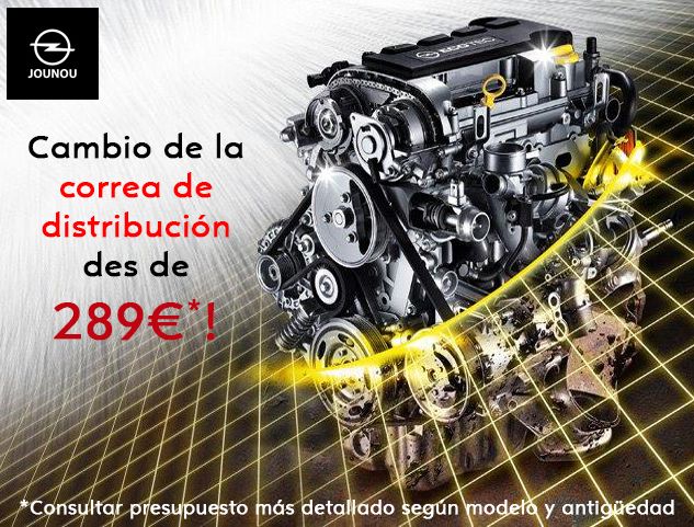 OPEL: CAMBIO DE LA CORREA DE DISTRIBUCIÓN OPEL: CAMBIO DE LA CORREA DE DISTRIBUCIÓN