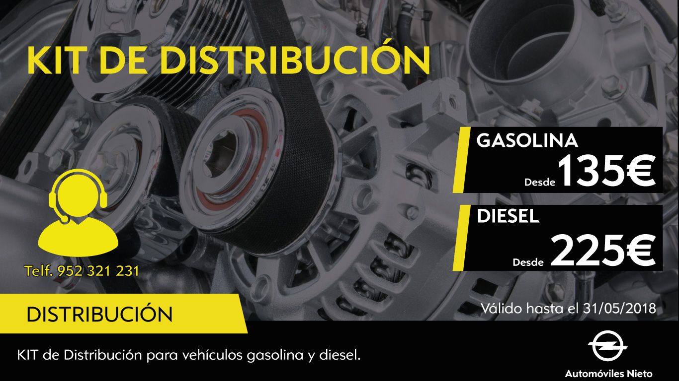 KIT DE DISTRIBUCIÓN PARA MOTORES GASOLINA Y DIESEL KIT DE DISTRIBUCIÓN PARA MOTORES GASOLINA Y DIESEL
