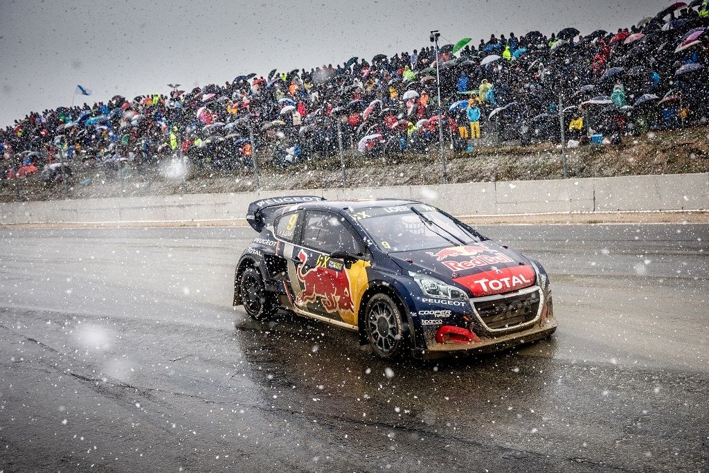 Sébastien Loeb repite podio WRX, esta vez, bajo la nieve en Portugal Sébastien Loeb repite podio WRX, esta vez, bajo la nieve en Portugal