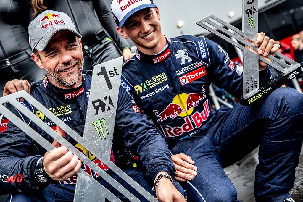 VICTORIA PARA SÉBASTIEN LOEB Y TERCERA POSICIÓN PARA TIMMY HANSEN EN BELGICA, PODIO DOBLE DE PEUGEOT EN WRX VICTORIA PARA SÉBASTIEN LOEB Y TERCERA POSICIÓN PARA TIMMY HANSEN EN BELGICA, PODIO DOBLE DE PEUGEOT EN WRX