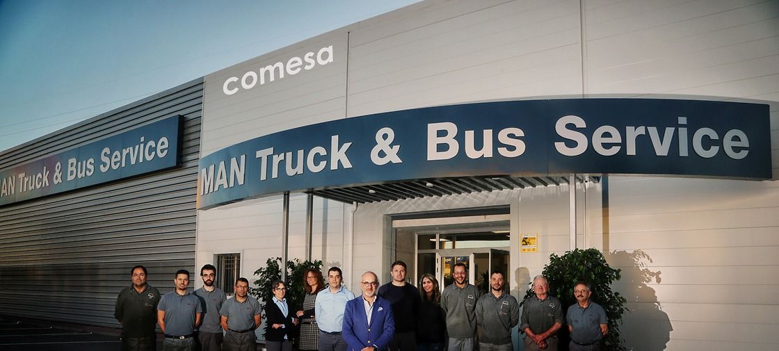 MAN amplía su cobertura en Levante con la inauguración del MAN Truck & Bus Service de Comesa en Puerto de Sagunto MAN amplía su cobertura en Levante con la inauguración del MAN Truck & Bus Service de Comesa en Puerto de Sagunto