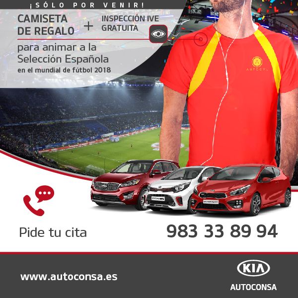 CONSIGUE GRATIS TU CAMISETA DE LA SELECCIÓN CONSIGUE GRATIS TU CAMISETA DE LA SELECCIÓN