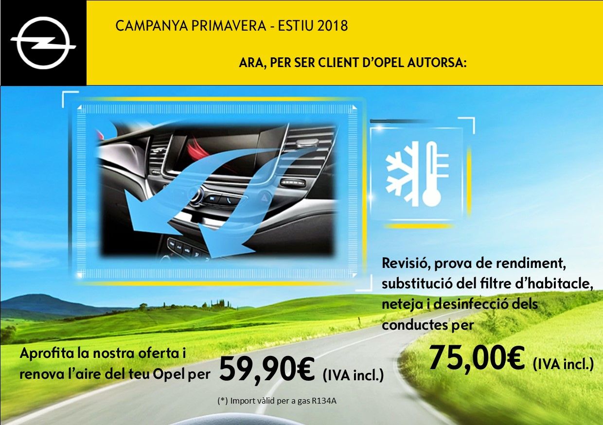 OFERTA PRIMAVERA - ESTIU 2018 OFERTA PRIMAVERA - ESTIU 2018