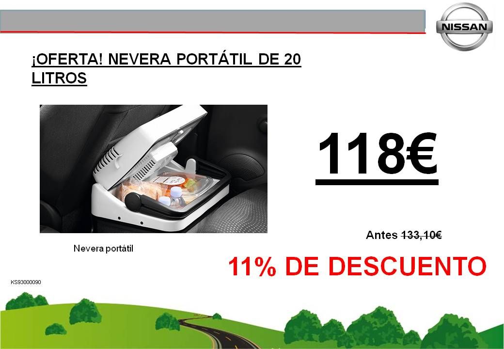 ¡OFERTA! NEVERA PORTÁTIL 20 LITROS POR SÓLO 118€ ¡OFERTA! NEVERA PORTÁTIL 20 LITROS POR SÓLO 118€